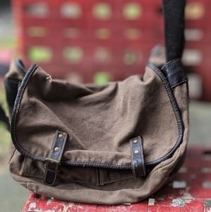 Faux Leather "*Vintage** Merona men's bag